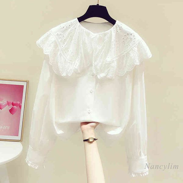 blouses white cotton shirt women spring fashion doll long sleeve all-match basic lady's blusas blouses
blouses white cotton shirt women spring fashion doll long sleeve all-match basic lady's blusas blouses