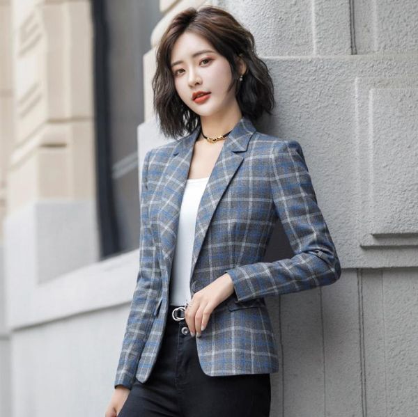 high-quality plaid blazer woman jacket office lady casual style women oversized coat women's suits & blazers, White;black
high-quality plaid blazer woman jacket office lady casual style women oversized coat women's suits & blazers, White;black