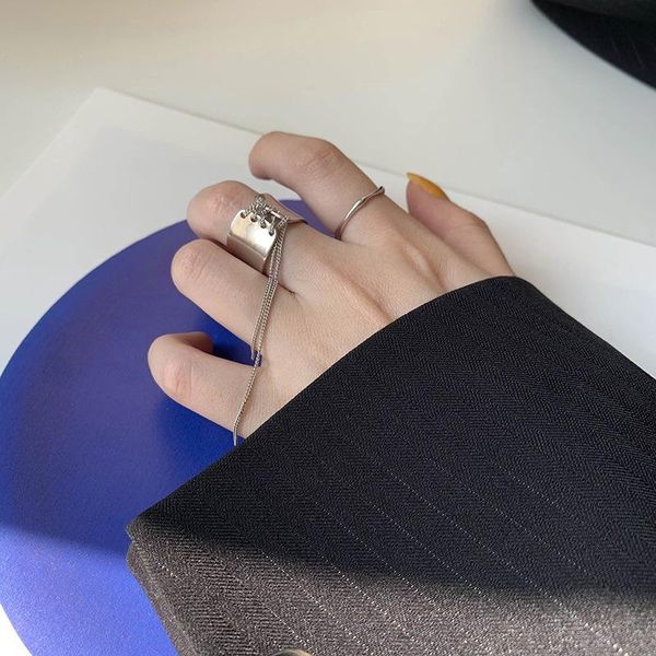 cluster rings silvology 925 sterling silver weave chain corset original design korea personality tassel for women office jewelry, Golden;silver
cluster rings silvology 925 sterling silver weave chain corset original design korea personality tassel for women office jewelry, Golden;silver