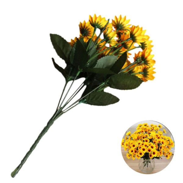14/15 heads/bouquet elegant artificial sunflower silk flowers home wedding party decor flower decoration decorative & wreaths
14/15 heads/bouquet elegant artificial sunflower silk flowers home wedding party decor flower decoration decorative & wreaths