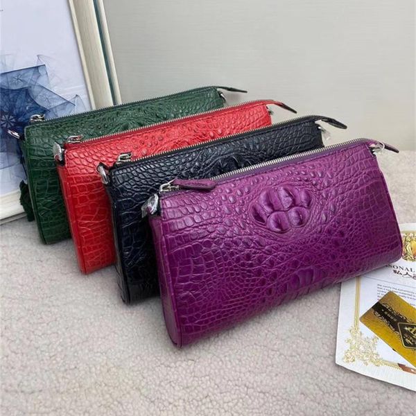 evening bags authentic real crocodile skin women's flap purse genuine alligator leather lady messenger bag female single cross shoulder
evening bags authentic real crocodile skin women's flap purse genuine alligator leather lady messenger bag female single cross shoulder