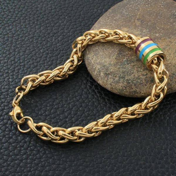 fashion 7mm gold color stainless steel jewelry bracelet wholesale bijoux en acier inoxydable femme bfhzabbc link, chain, Black
fashion 7mm gold color stainless steel jewelry bracelet wholesale bijoux en acier inoxydable femme bfhzabbc link, chain, Black