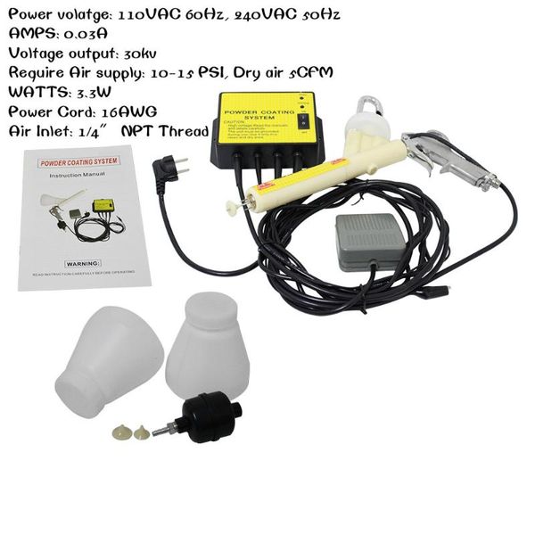 professional spray guns 110v/220v metal workpiece machine mini powder coating system pc02 electrostatic gun
professional spray guns 110v/220v metal workpiece machine mini powder coating system pc02 electrostatic gun
