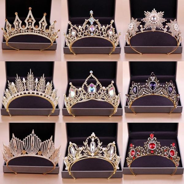 hair clips & barrettes crystal tiaras for brides crowns gold head piece bridal accessories queen diadem wedding, Golden;silver
hair clips & barrettes crystal tiaras for brides crowns gold head piece bridal accessories queen diadem wedding, Golden;silver
