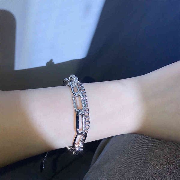 chinese-style products korean niche design chain inlaid with diamond multi-layer bracelet simple fashion versatile net red light luxury temp
chinese-style products korean niche design chain inlaid with diamond multi-layer bracelet simple fashion versatile net red light luxury temp