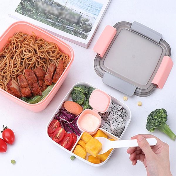 dinnerware sets leak proof sealing student salad office worker bento portable lunch box microwave oven 3 compartments with lid to go
dinnerware sets leak proof sealing student salad office worker bento portable lunch box microwave oven 3 compartments with lid to go