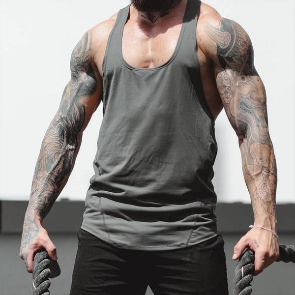 cotton sleeveless shirts tank singlet mens bodybuilding workout gym vest slim muscle 5 colors, White;black
cotton sleeveless shirts tank singlet mens bodybuilding workout gym vest slim muscle 5 colors, White;black