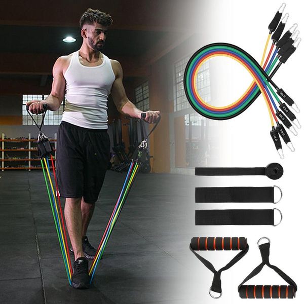 lixada 11pcs workout resistance bands set with 5 exercise tube loop cushioned handles jump rope for home gym travel
lixada 11pcs workout resistance bands set with 5 exercise tube loop cushioned handles jump rope for home gym travel