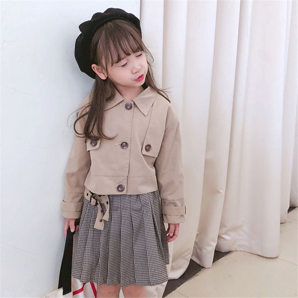 girls suit korean plaid coat with bust skirt new autumn dress boys clothes, Red;yellow
girls suit korean plaid coat with bust skirt new autumn dress boys clothes, Red;yellow