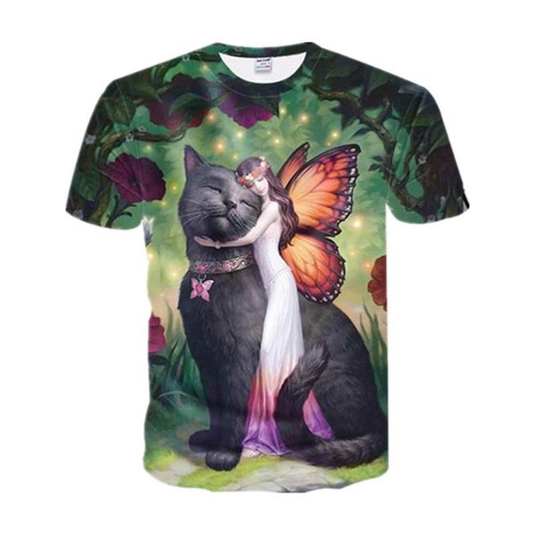 men's t-shirts summer 2021 and women's fashion quick-drying 3d oversized t-shirt spirit cat print o-neck short-sleeved s-5xl, White;black
men's t-shirts summer 2021 and women's fashion quick-drying 3d oversized t-shirt spirit cat print o-neck short-sleeved s-5xl, White;black