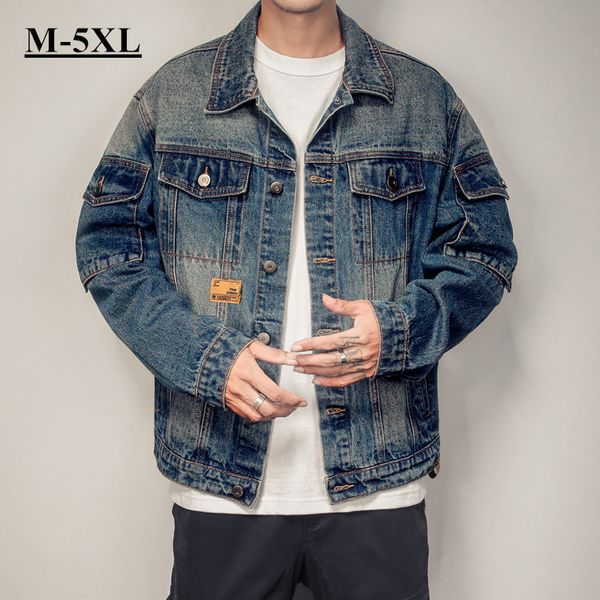 hoodies autumn style retro multi-pocket denim casual motorcycle jackets coat for men size m-5xl, Black
hoodies autumn style retro multi-pocket denim casual motorcycle jackets coat for men size m-5xl, Black