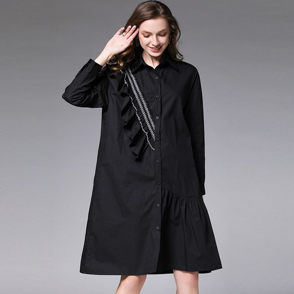 big yards dresses fat mm foreign style shirt large women's 2021 autumn cover meat show thin lace medium length 7605
big yards dresses fat mm foreign style shirt large women's 2021 autumn cover meat show thin lace medium length 7605