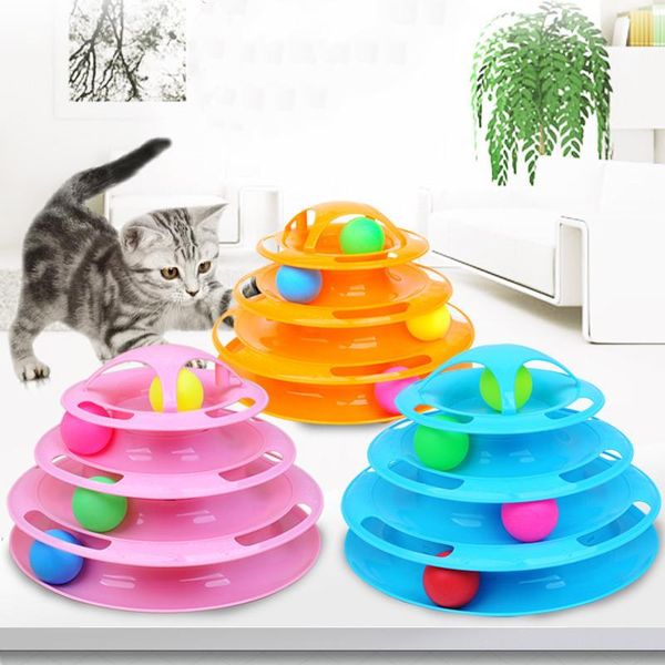 cat toys 4 levels training intelligence tower tracks disc amusement plate pet funny pay ball
cat toys 4 levels training intelligence tower tracks disc amusement plate pet funny pay ball