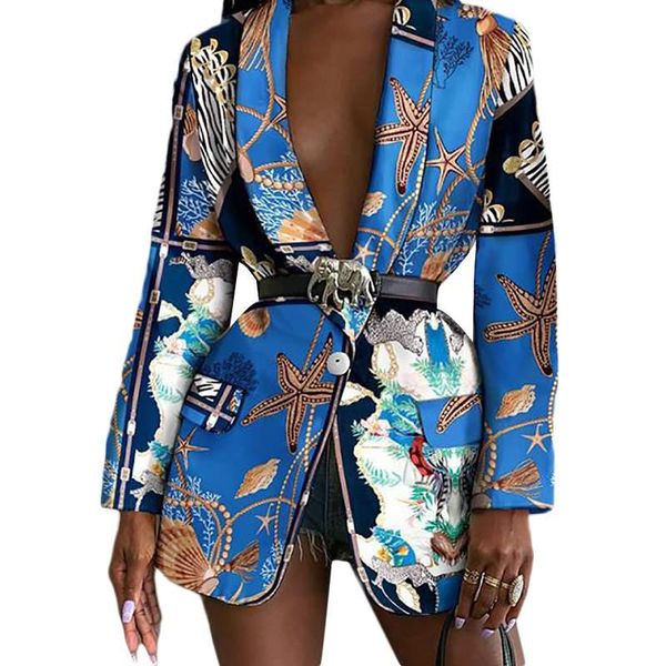 women's suits & blazers vonda women autumn coats casual lapel office formal suit blazer vintage printed loose outerwear veste femme ove, White;black
women's suits & blazers vonda women autumn coats casual lapel office formal suit blazer vintage printed loose outerwear veste femme ove, White;black
