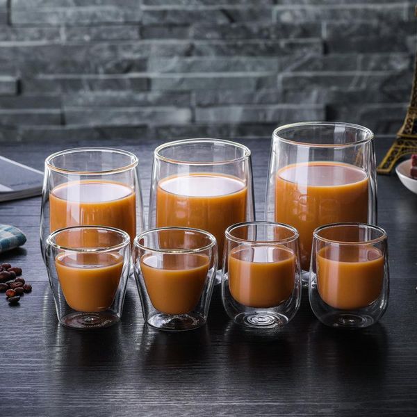 wine glasses creative double-deck heat-resisting glass espresso coffee mugs breakfast milk fruit juice cups beer cocktail verre
wine glasses creative double-deck heat-resisting glass espresso coffee mugs breakfast milk fruit juice cups beer cocktail verre