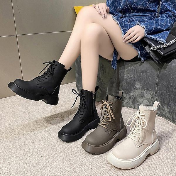 boots shoes lady boots-women lace up round toe luxury designer flat heel rock lolita 2021 high autumn fashion rubber, Black
boots shoes lady boots-women lace up round toe luxury designer flat heel rock lolita 2021 high autumn fashion rubber, Black