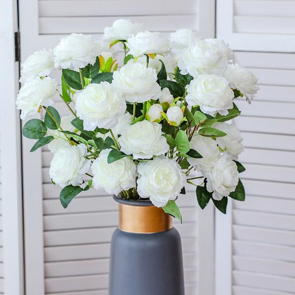 heads rose european silk artificial peony flower for home wedding party wall decorations s decorative flowers & wreaths
heads rose european silk artificial peony flower for home wedding party wall decorations s decorative flowers & wreaths