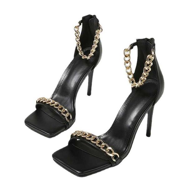 dress shoes sandals women's 2021 summer mesh diamond chain open toe slim heel high size 35-40 strap, Black
dress shoes sandals women's 2021 summer mesh diamond chain open toe slim heel high size 35-40 strap, Black