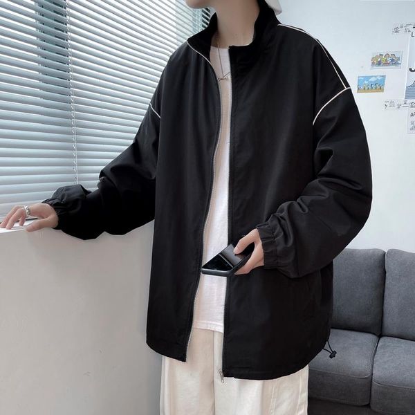 men's jackets 2021 spring man jacket mens harajuku black windbreaker male pockets oversize, Black;brown
men's jackets 2021 spring man jacket mens harajuku black windbreaker male pockets oversize, Black;brown
