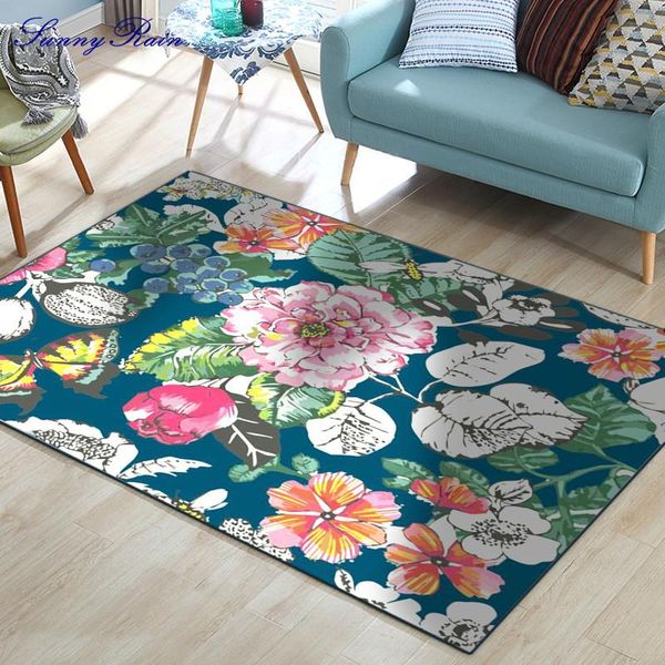 sunnyrain 1-piece fleece flowers 3d rug living room rugs and carpets for kitchen bed slipping resistance
sunnyrain 1-piece fleece flowers 3d rug living room rugs and carpets for kitchen bed slipping resistance