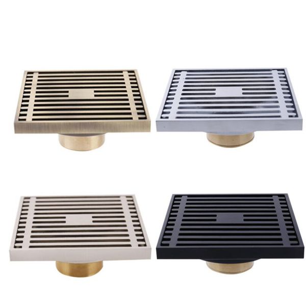 other bath & toilet supplies 10*10cm antique brass square shower floor drain bathroom balcony stainless steel hair filtration cover
other bath & toilet supplies 10*10cm antique brass square shower floor drain bathroom balcony stainless steel hair filtration cover
