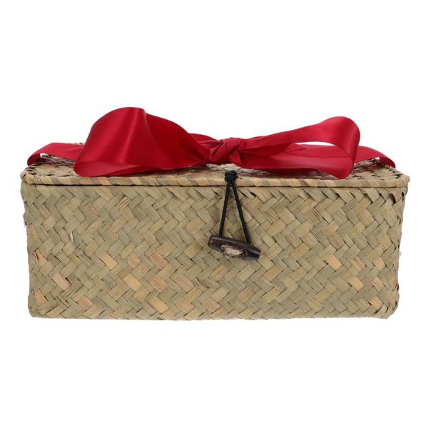 storage baskets 1pc seaweed woven deskbox rectangular basket with cover 
storage baskets 1pc seaweed woven deskbox rectangular basket with cover