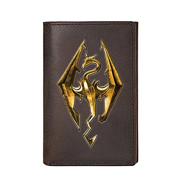 wallets personality skyrim symbol printing genuine leather wallet for men business card holders male purses short money bags, Red;black
wallets personality skyrim symbol printing genuine leather wallet for men business card holders male purses short money bags, Red;black