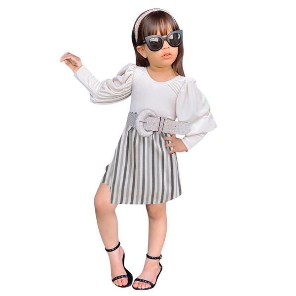 clothing sets 2pcs fashion toddler kids baby girls ruffle long sleeve t-shirt + striped skirts outfits casual clothes set western style, White
clothing sets 2pcs fashion toddler kids baby girls ruffle long sleeve t-shirt + striped skirts outfits casual clothes set western style, White