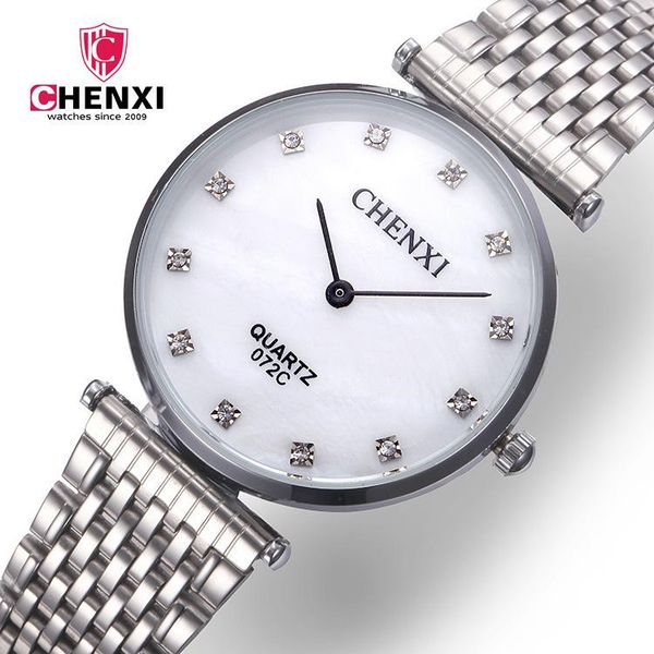 wristwatches chenxi couple watch brand stainless steel men women diamond fashion luxury gift clock silver quartz lover watches relogios, Slivery;brown
wristwatches chenxi couple watch brand stainless steel men women diamond fashion luxury gift clock silver quartz lover watches relogios, Slivery;brown