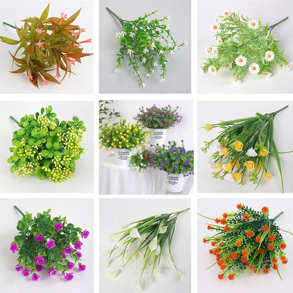 wedding decoration artificial flowers eucalyptus rose gypsophila calla lily green grass fake plants home living room table decor
wedding decoration artificial flowers eucalyptus rose gypsophila calla lily green grass fake plants home living room table decor