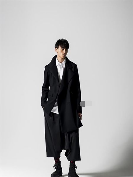 men's trench coats windbreaker coat irregular asymmetrical loose large size customized autumn and winter, Tan;black
men's trench coats windbreaker coat irregular asymmetrical loose large size customized autumn and winter, Tan;black