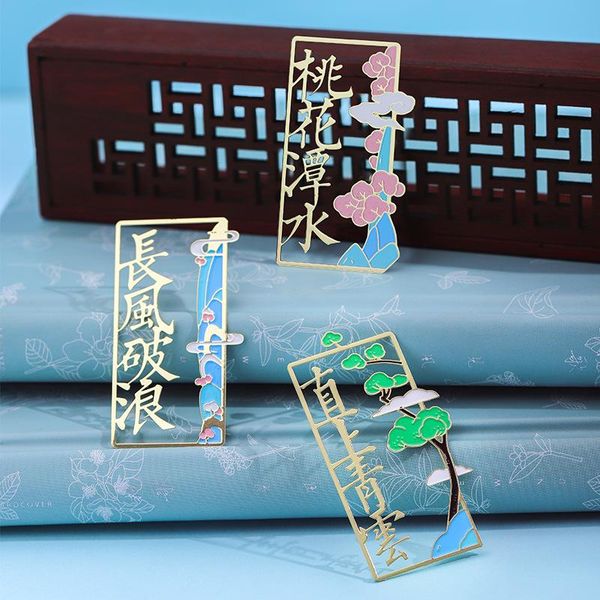 bookmark brass china wind retro metal hollow book clip paging marker student supplies stationery gift school office
bookmark brass china wind retro metal hollow book clip paging marker student supplies stationery gift school office