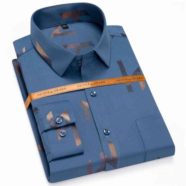 men's fashion stretchy silky long sleeve print shirts single patch pocket comfortable standard-fit wrinkle casual 210809, White;black
men's fashion stretchy silky long sleeve print shirts single patch pocket comfortable standard-fit wrinkle casual 210809, White;black