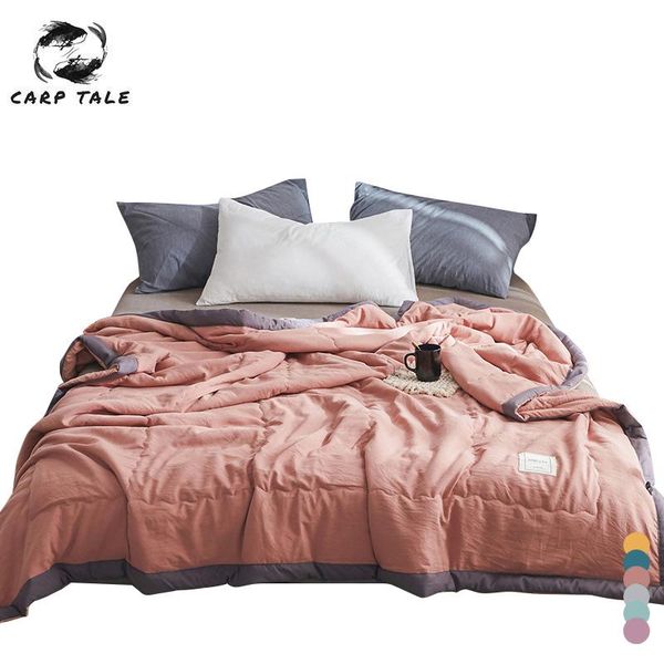 comforters & sets washed cotton quilt summer bedspreads for bed solid color blanket cool air-conditioning single double
comforters & sets washed cotton quilt summer bedspreads for bed solid color blanket cool air-conditioning single double