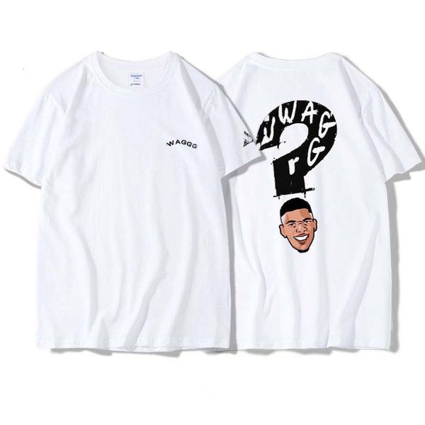 nick young's same question mark expression one to one men's short sleeved loose fashion casual t shirt, White;black
nick young's same question mark expression one to one men's short sleeved loose fashion casual t shirt, White;black