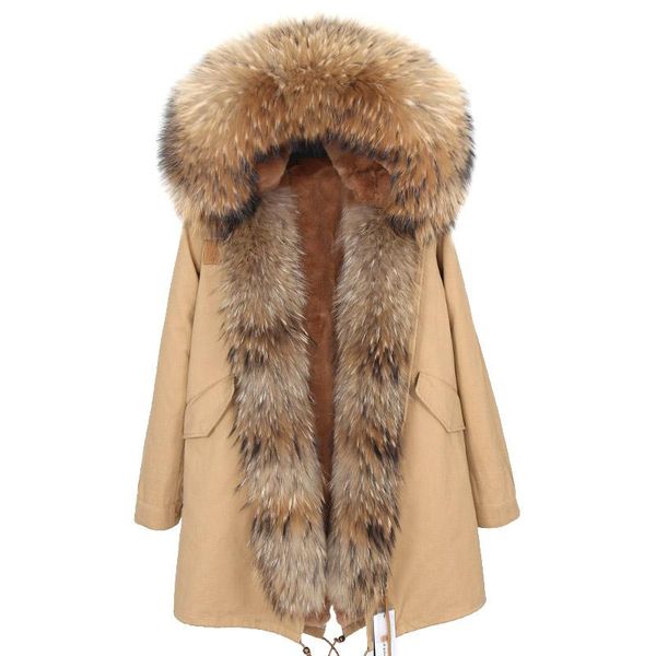 women's fur & faux real coat women 2021 long jacket winter plus size 7xl natural raccoon collar luxury parka detachable, Black
women's fur & faux real coat women 2021 long jacket winter plus size 7xl natural raccoon collar luxury parka detachable, Black
