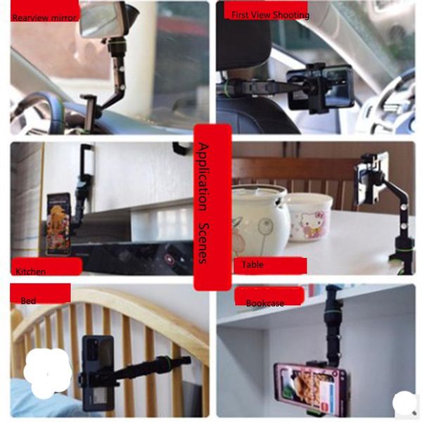 cell phone mounts & holders multi-functional wide compatibility holder for car, kitchen, table, bed, bookcase
cell phone mounts & holders multi-functional wide compatibility holder for car, kitchen, table, bed, bookcase