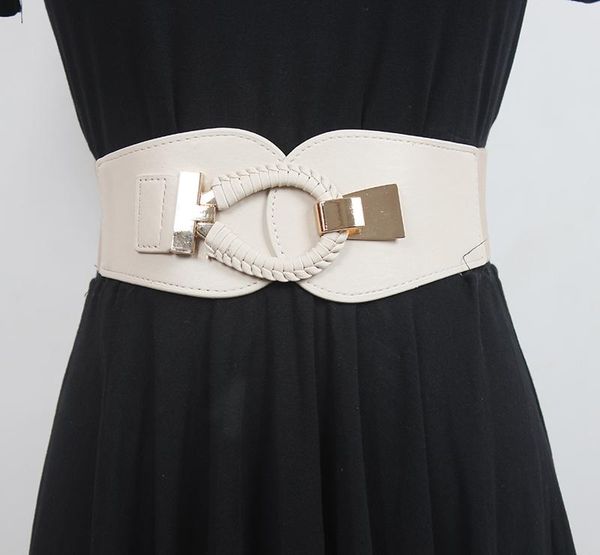 belts women's runway fashion pu leather elastic cummerbunds female dress coat corsets waistband decoration wide belt r3524, Black;brown
belts women's runway fashion pu leather elastic cummerbunds female dress coat corsets waistband decoration wide belt r3524, Black;brown