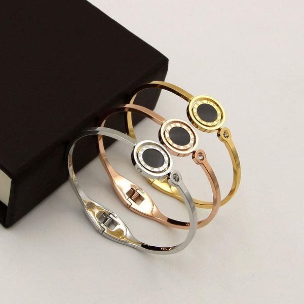 bangle black/white shell for women couple jewelry crystal roman numerals bracelet & bangles love cuff b018
bangle black/white shell for women couple jewelry crystal roman numerals bracelet & bangles love cuff b018