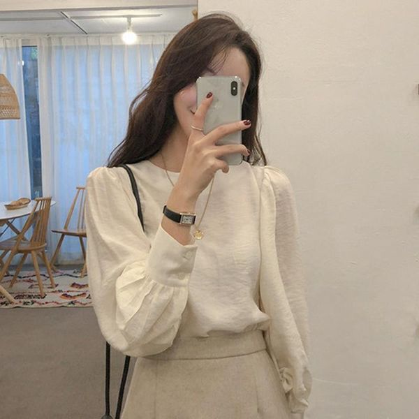 women's blouses & shirts spring vintage cotton shirt female oversize womens long sleeve girls blouse summer plus size women femme blusa, White
women's blouses & shirts spring vintage cotton shirt female oversize womens long sleeve girls blouse summer plus size women femme blusa, White
