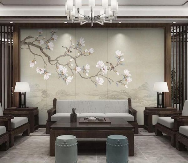 wallpapers retro chinese style house decoration hand-painted flowers and birds magnolia bedroom hom
wallpapers retro chinese style house decoration hand-painted flowers and birds magnolia bedroom hom