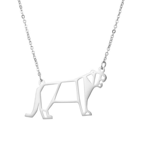 pendant necklaces zam001 selling 2021 unique fashion style design necklace stainless steel cheetah shape color for gift, Silver
pendant necklaces zam001 selling 2021 unique fashion style design necklace stainless steel cheetah shape color for gift, Silver