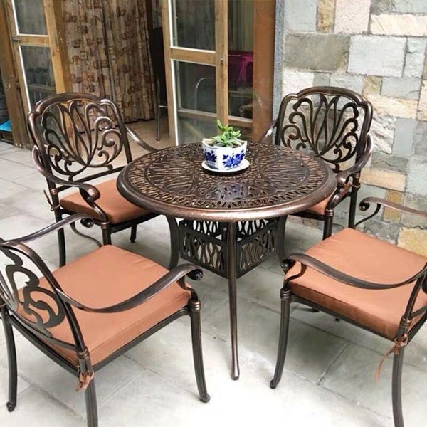 outdoor cast aluminum table and chair 35 pieces leisure balcony villa garden furniture iron work camp
outdoor cast aluminum table and chair 35 pieces leisure balcony villa garden furniture iron work camp