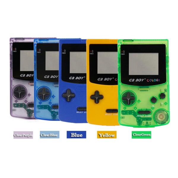 2pcs gb boy classic color colour handheld game console 2.7" screen portable child player with backlit 66 built-in games players
2pcs gb boy classic color colour handheld game console 2.7" screen portable child player with backlit 66 built-in games players