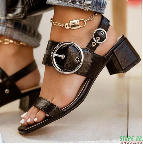 sandals women high heel buckle strap decoration design open toe fashion casual good quality sandalias de las mujeres kp045, Black
sandals women high heel buckle strap decoration design open toe fashion casual good quality sandalias de las mujeres kp045, Black