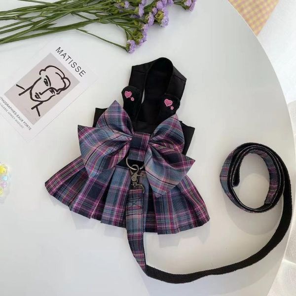 dog collars & leashes small dogs vest harness jk dress cute puppy uniform with lead ropes poodle chihuahua teddy adorable harenss set
dog collars & leashes small dogs vest harness jk dress cute puppy uniform with lead ropes poodle chihuahua teddy adorable harenss set