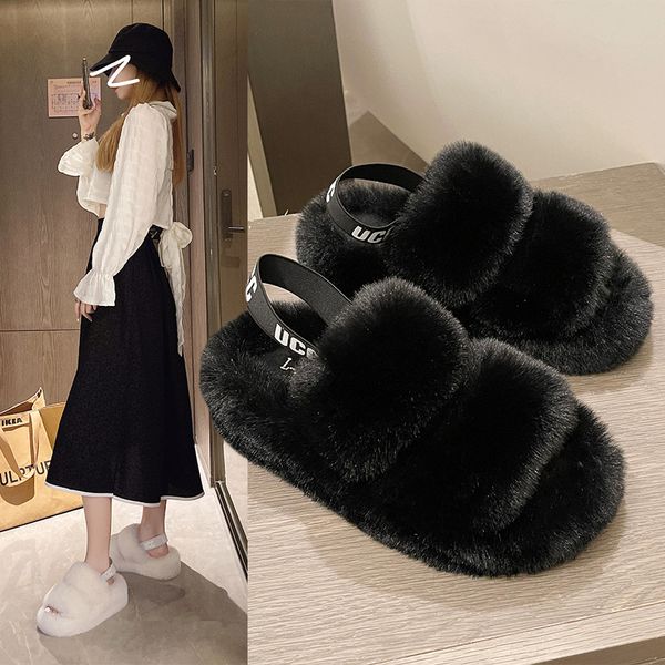 maomao slippers female 2021 autumn and winter comfortable foreign style couple home thick bottom net red fashion wanda, Black
maomao slippers female 2021 autumn and winter comfortable foreign style couple home thick bottom net red fashion wanda, Black