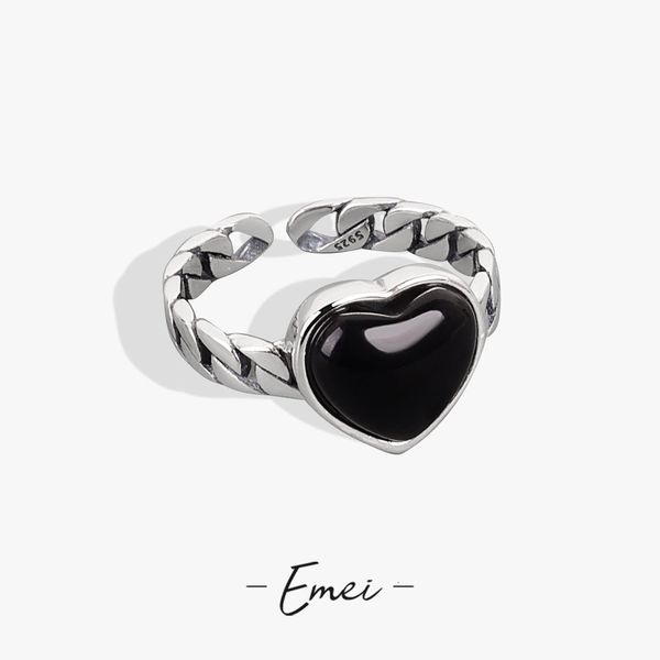 ring thai silver fashion minimalist net red women's old punk style glue dropping heart-shaped open jewelry
ring thai silver fashion minimalist net red women's old punk style glue dropping heart-shaped open jewelry