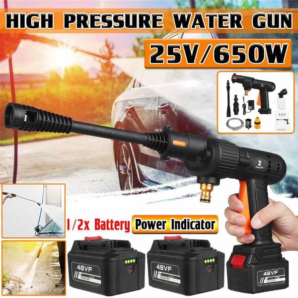 professional spray guns battery indicator wireless car foam nozzle high pressure washer gun 650w 25v portable electric power water tool
professional spray guns battery indicator wireless car foam nozzle high pressure washer gun 650w 25v portable electric power water tool