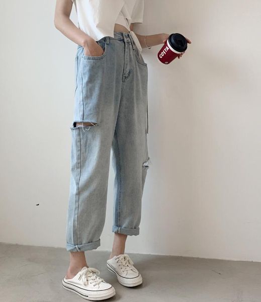 women's jeans 2xl women holes ripped hollow out high waist zipper baby blue harem pants denim trouser plus size
women's jeans 2xl women holes ripped hollow out high waist zipper baby blue harem pants denim trouser plus size